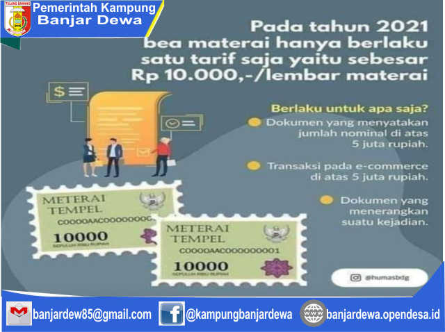 Masa Transisi Penggunaan Materai